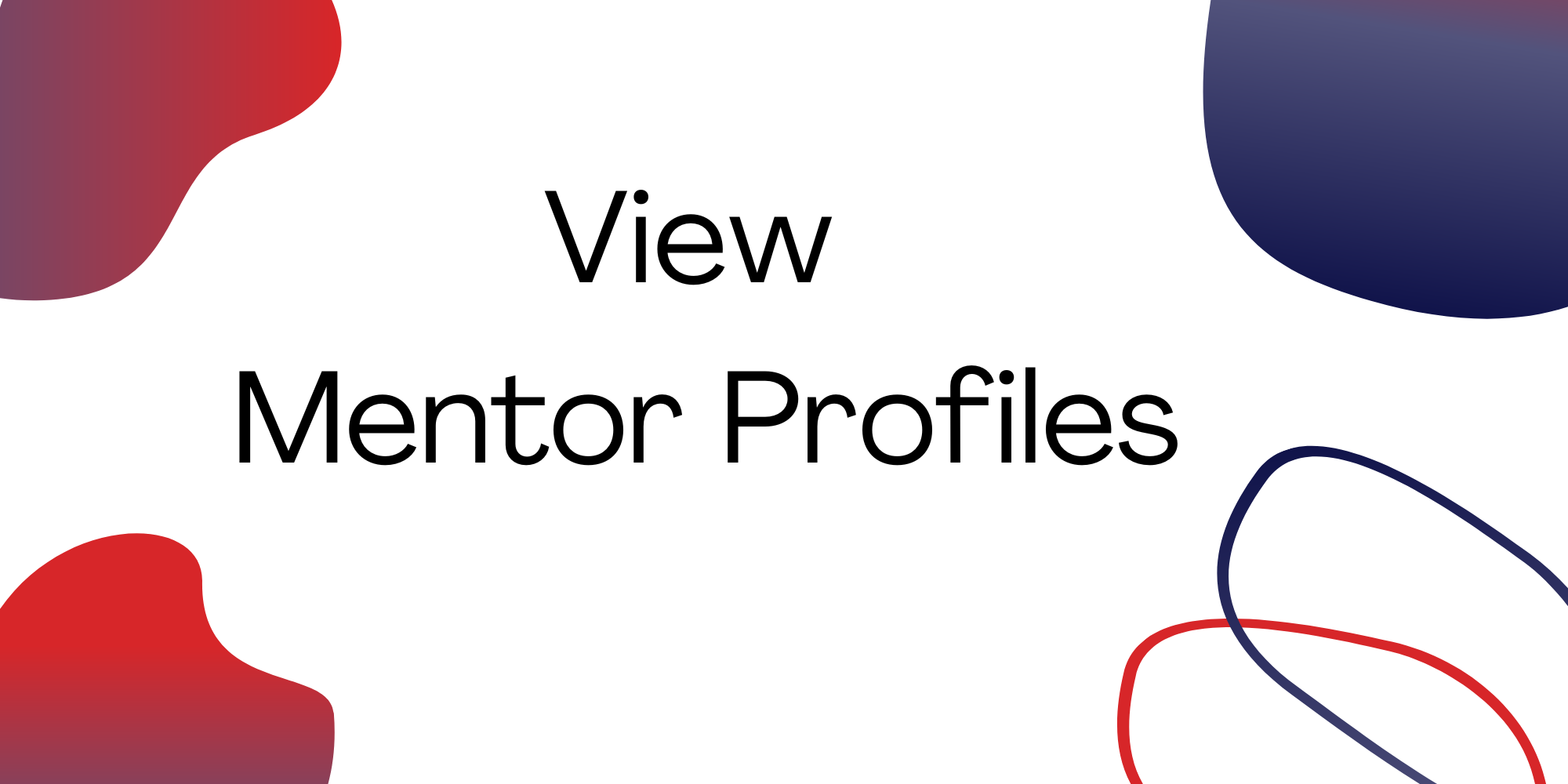 View mentor profiles